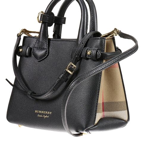 macy's Burberry black